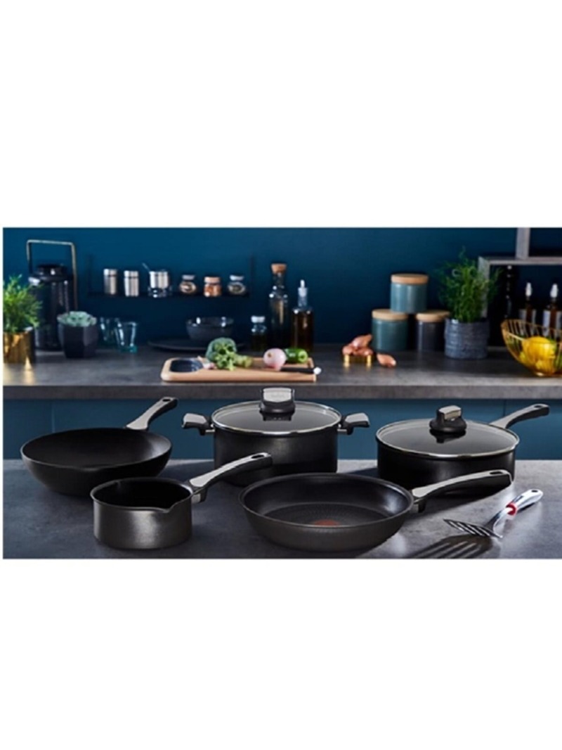 TEFAL Titanyum 6X UnlimitedOne İndüksiyon Tabanlı 20/24/28 Cm 3'lü Tava Seti - 2100116646 görsel 5