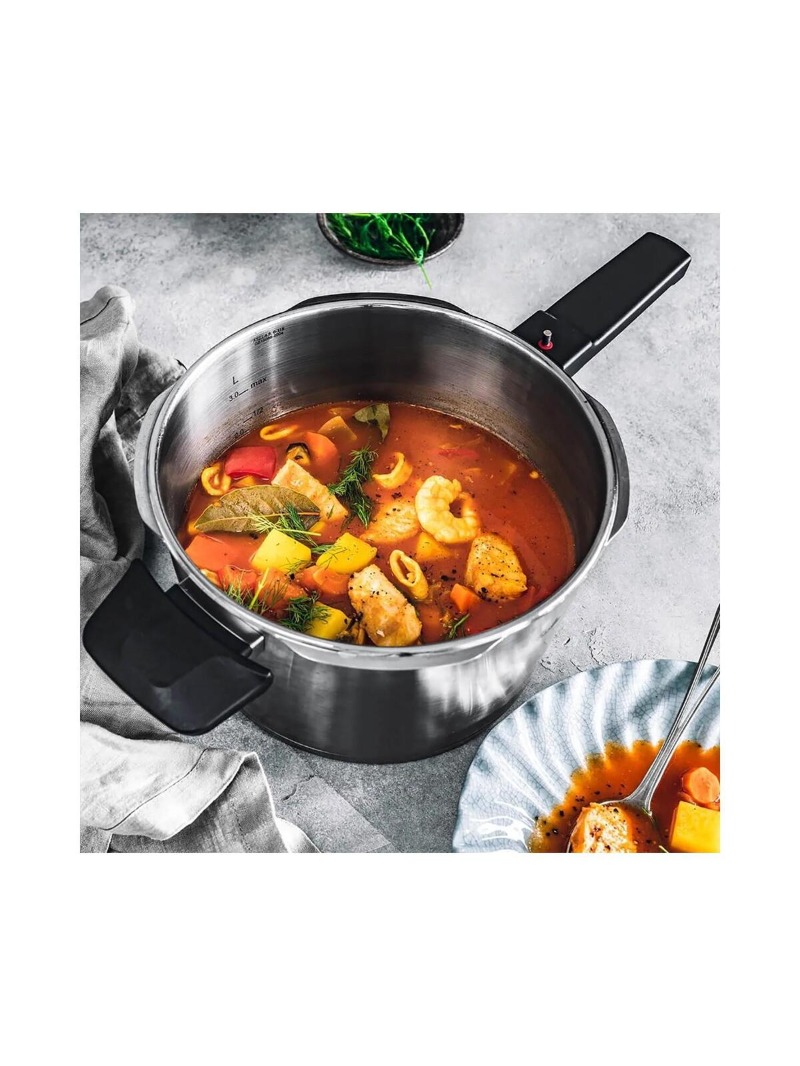 Fissler Vitaquick Premium Düdüklü Tencere 6,0 L görsel 5