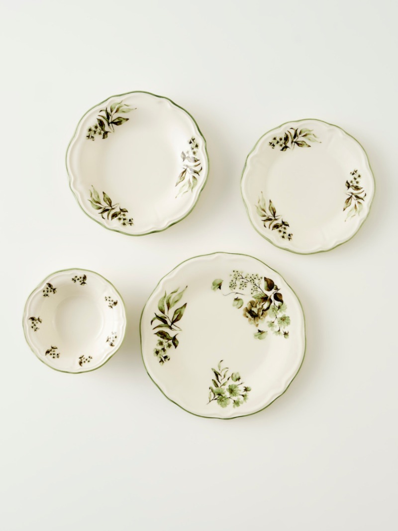 Bella Maison Julia Stoneware 24 Parça 6 Kişilik Yemek Takımı Yeşil görsel 7