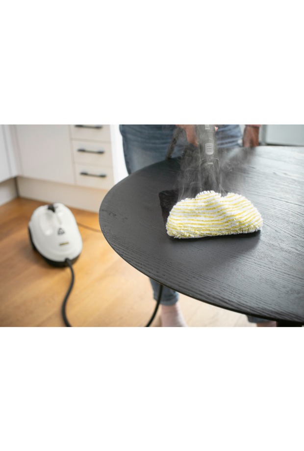 Karcher Kst 2 Cloth Set 1500W 3.2 Bar Buharlı Temizlik Makinesi - Beyaz görsel 8