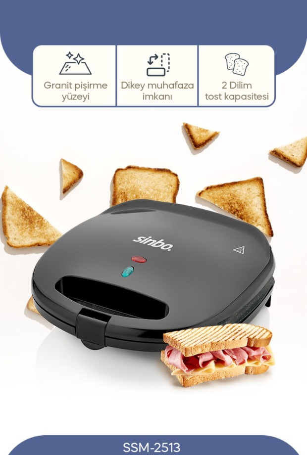Sinbo Ssm 2513 Tost Makinesi