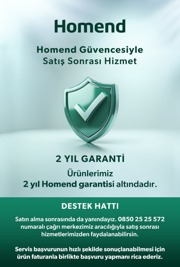 HOMEND Toastbuster 1334h Tost Makinesi Mat Siyah görsel 8