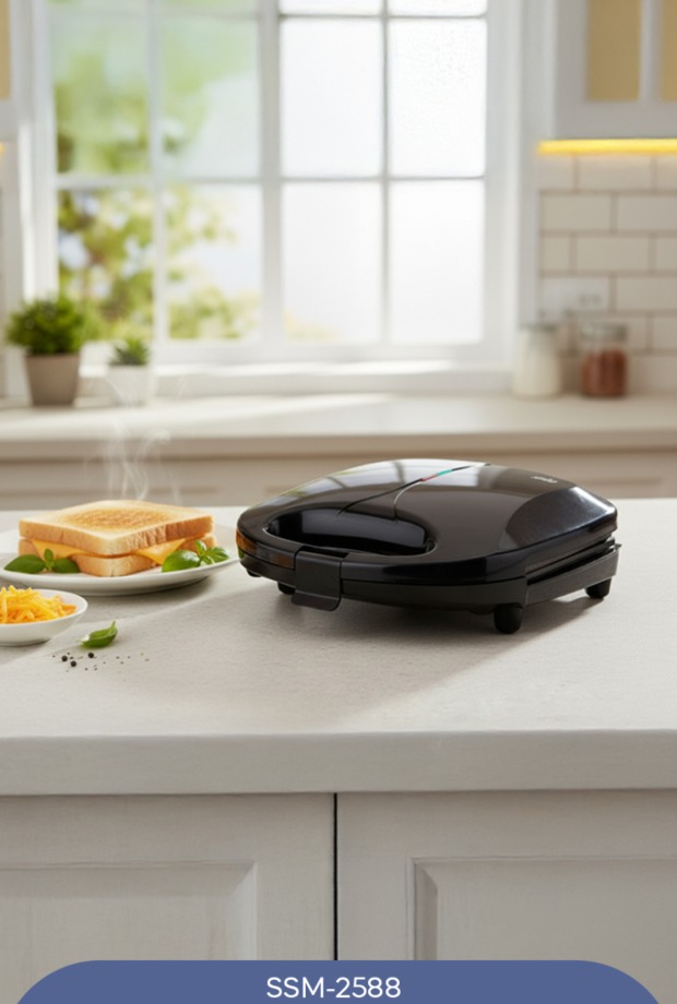 Sinbo SSM-2588 Dilim Mini Tost Makinesi görsel 4