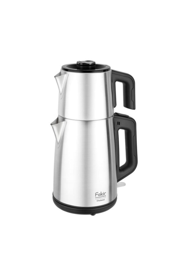 Fakir Chailand Çay Makinesi Inox Çelik Demlikli 1.8L Gizli Rezistans Otomatik Kapanma Çaycı