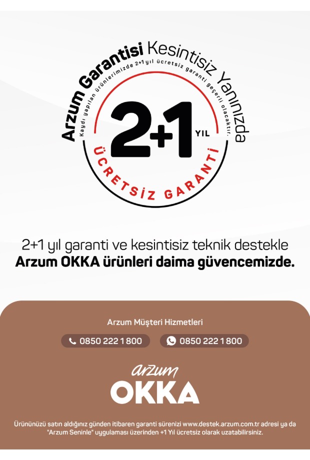 Arzum OK004 Okka Minio Türk Kahvesi Makinesi Taşma Önleyici Sistem, 4 Fincan Kapasiteli, Krom görsel 8