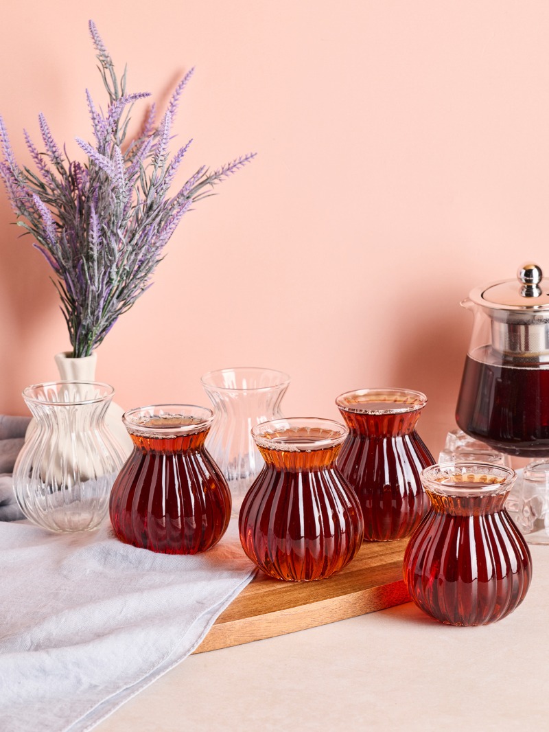 Perotti Nişantaşı 6'lı Çay Bardağı Seti 200 ml görsel 2