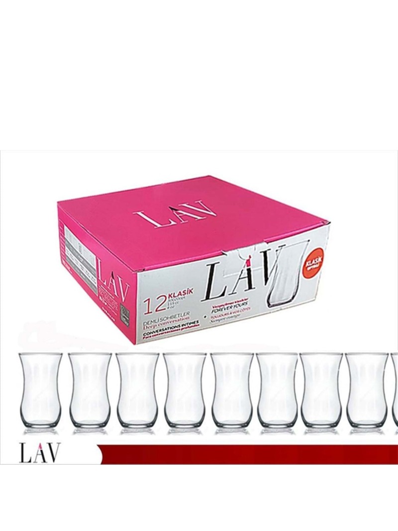 LAV Klasik Çay Bardağı 12'li 30020opt