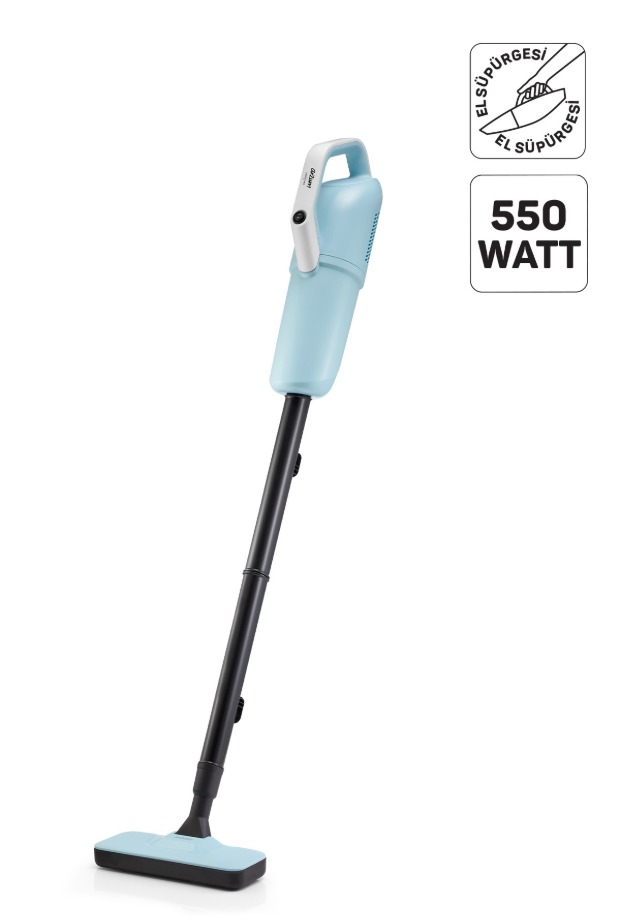 Arzum AR4087 Gırgır 2’si1 Arada 550W Dikey Elektrikli Süpürge, El Süpürgesi Özellikli, Yıkanabilir Filtre