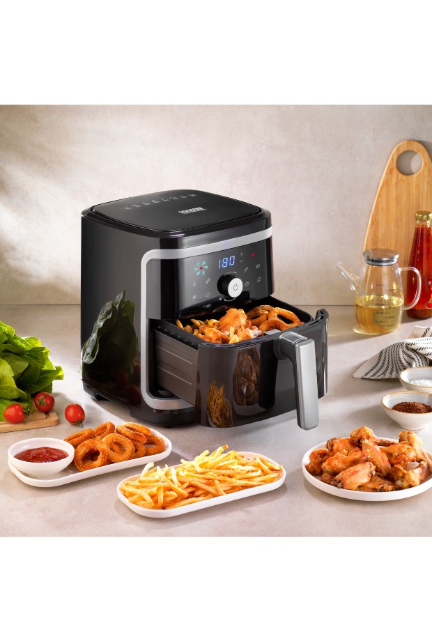 Schafer Thermochef XL Airfryer/Sıcak Hava Fritözü-Siyah