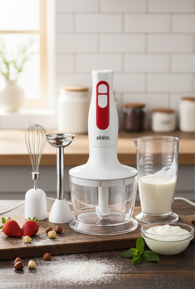 Sinbo SHB-3100S Mikser Blender Seti 400 W