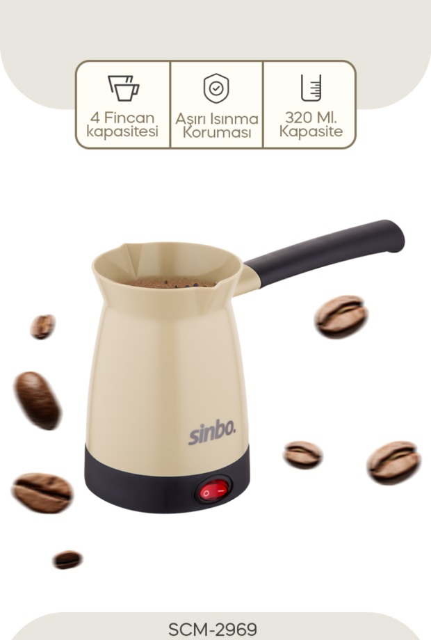 Sinbo SCM-2969 Elektrikli Cezve